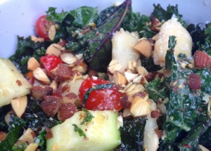 Kale & Zucchini Salad via Kitchen Nomad