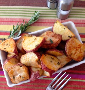 Rosemary Roasted Potatoes via KitchenNomad.com