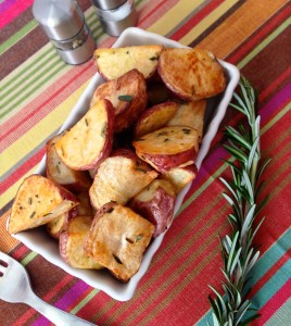 Rosemary Roasted Potatoes via KitchenNomad.com